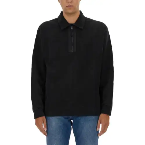 STONE ISLAND Polo Shirt Men's Black
