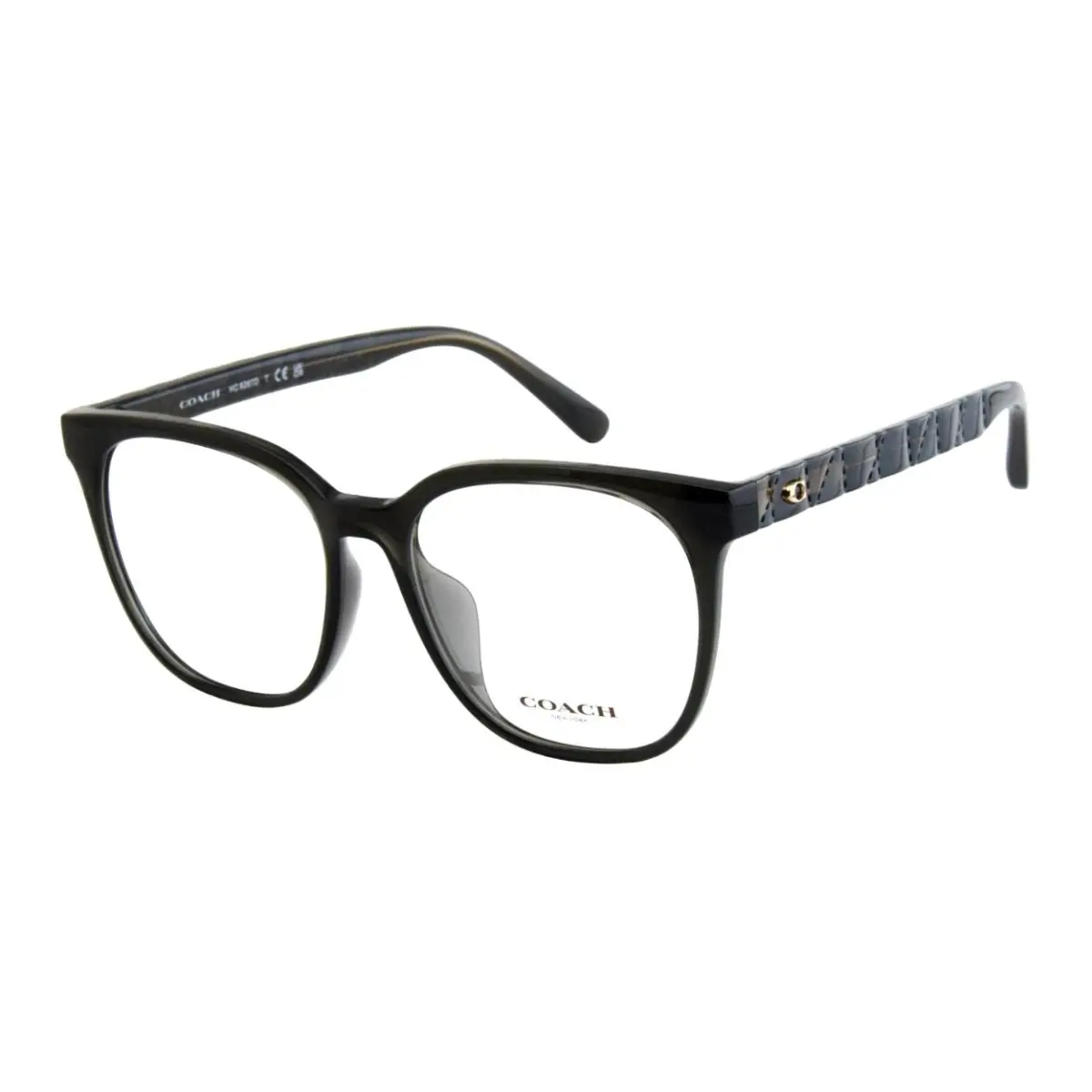 COACH Square Eyeglass Frames Women's Black
