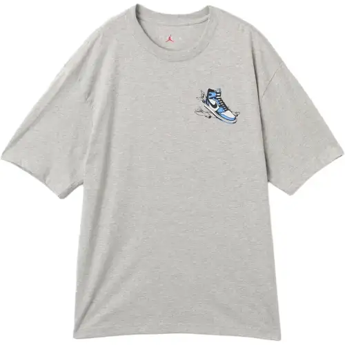 Jordan sneakers-print T-shirt