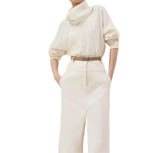 HERMES SS25 Sweater Women's Natural White