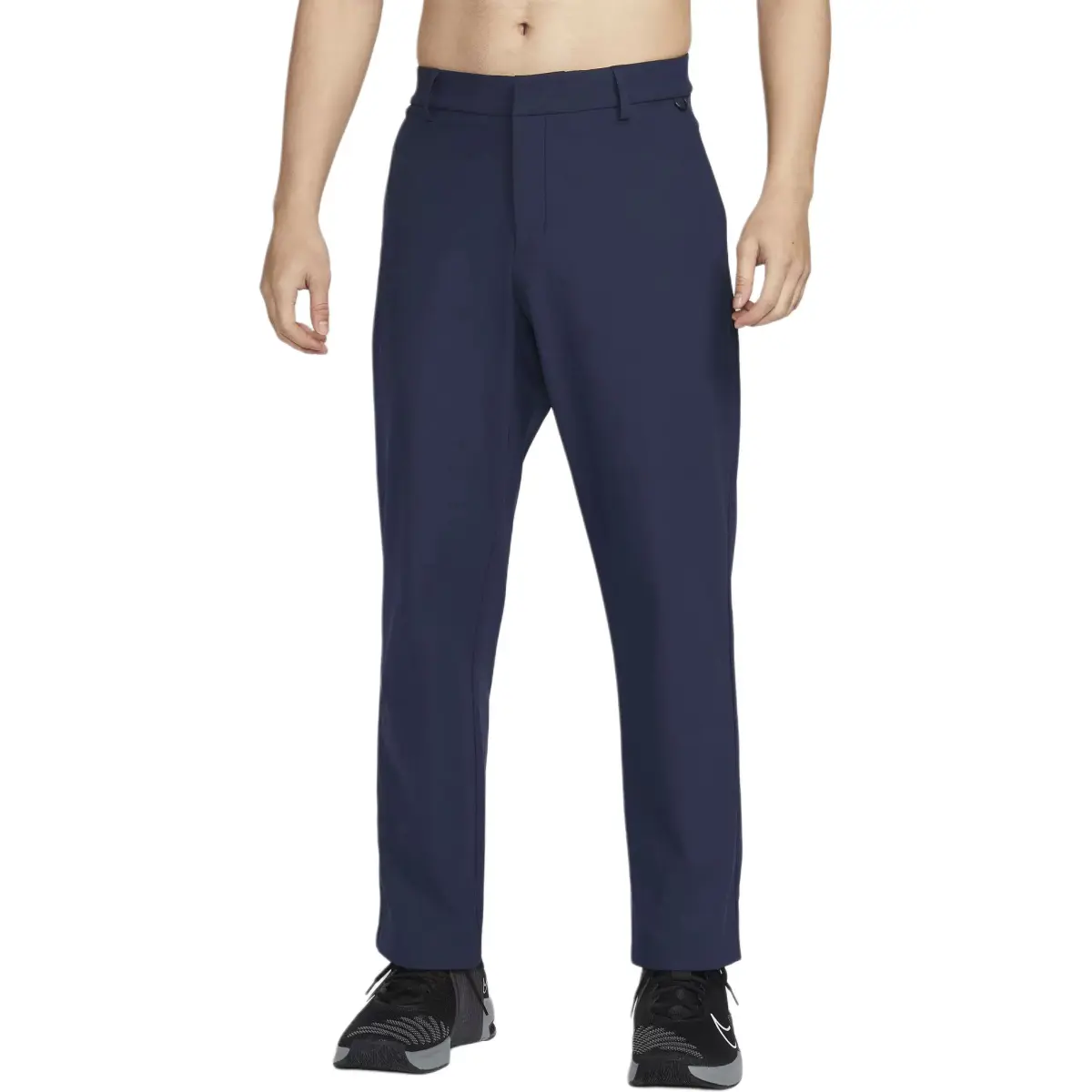 Nike Dri Fit Casual Pants Men's Obsidian Color/Black/Dark Blue Black