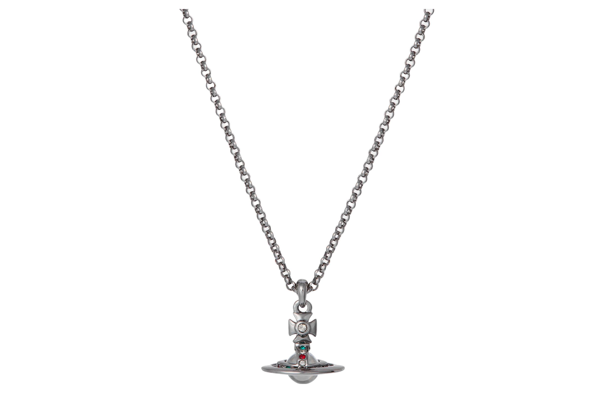 Женская подвеска Vivienne Westwood Petite Orb (черная)