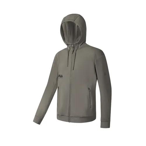 FILA Fitness Jackets Men's Woody Umber Hooded Non Detachable Moderate Other