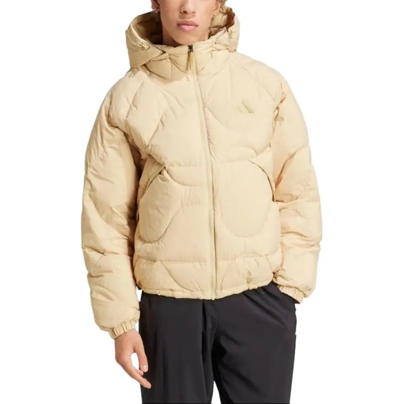 Adidas Down Jacket Unisex Sand Brown
