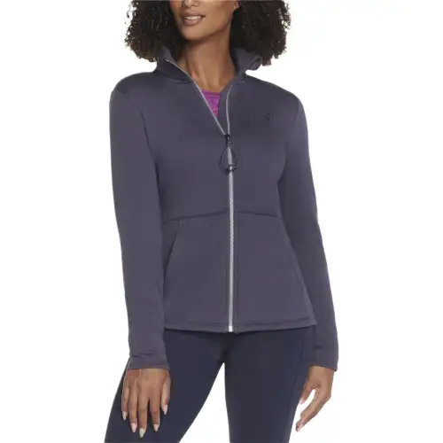 Skechers GO SNUGGLE Jackets & Coats Women's Charcoal Gray