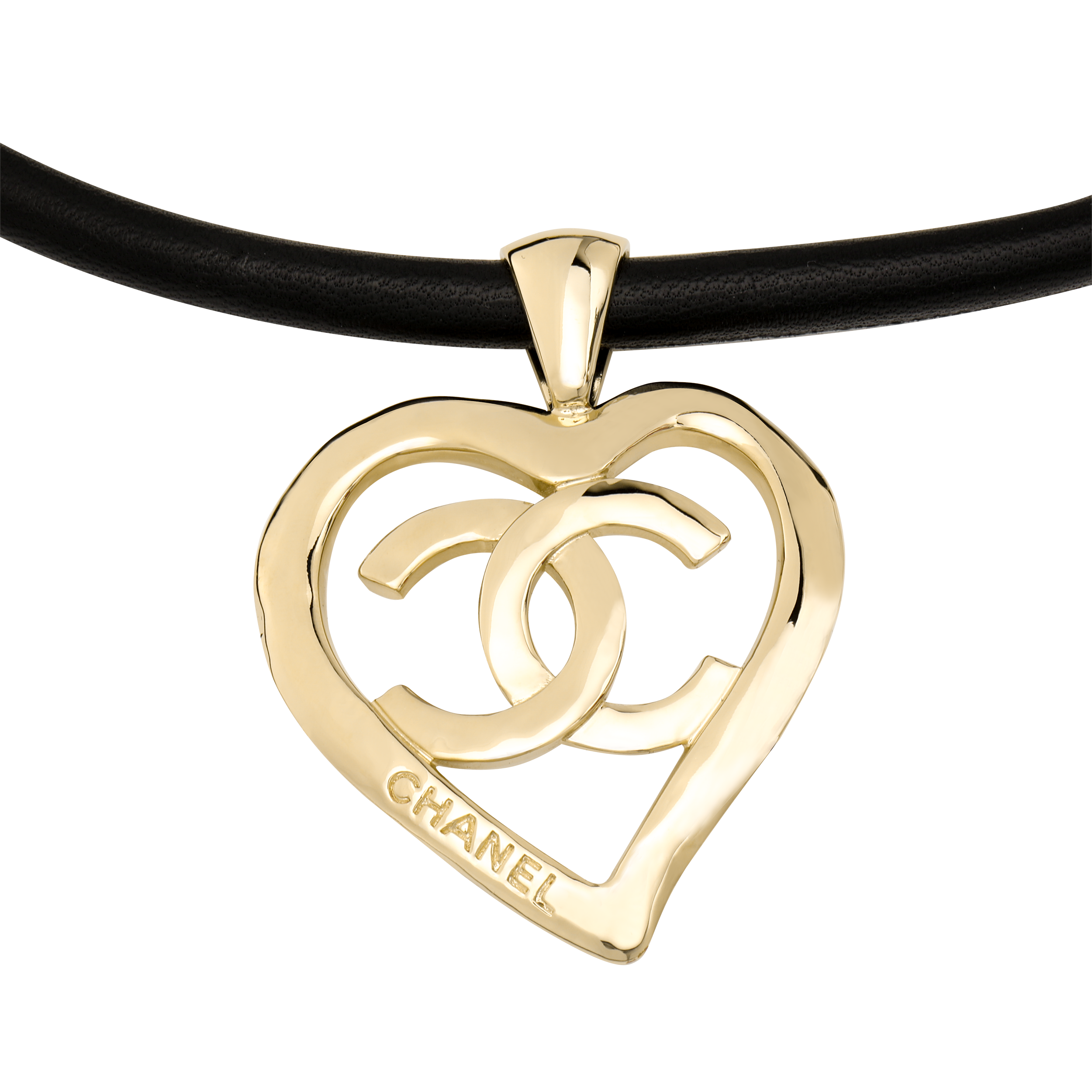 Женское necklace Chanel 22P (черное) — фото 2