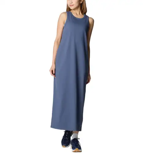 Under Armour Meridian Sleeveless Dress Women's Blue Gray