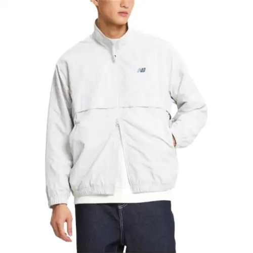 New Balance Jackets & Coats Unisex Light Gray