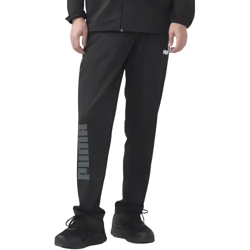PUMA Knitted Sweatpants Men's Black Moderate Other