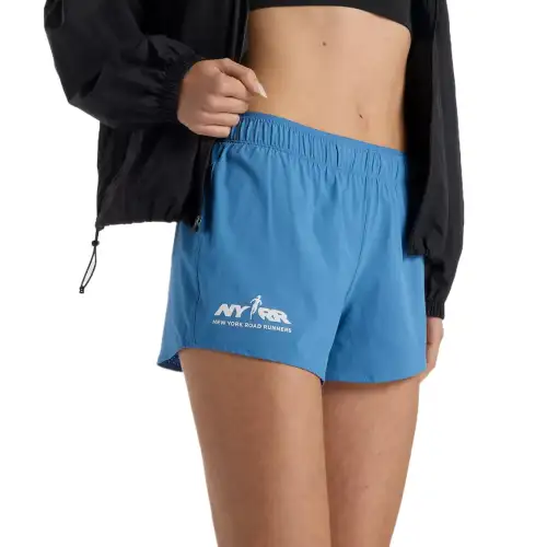 New Balance Run For LifeNyrr Run For Life Sports Shorts Women's Blue