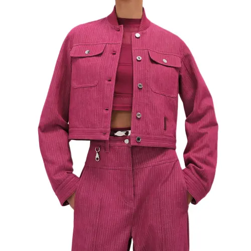 HERMES Jackets & Coats Women's Nine Layer Kudzu Root Powder