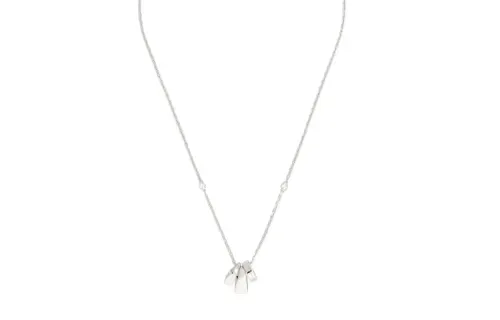 GUCCI Diagonal Interlocking G Necklace