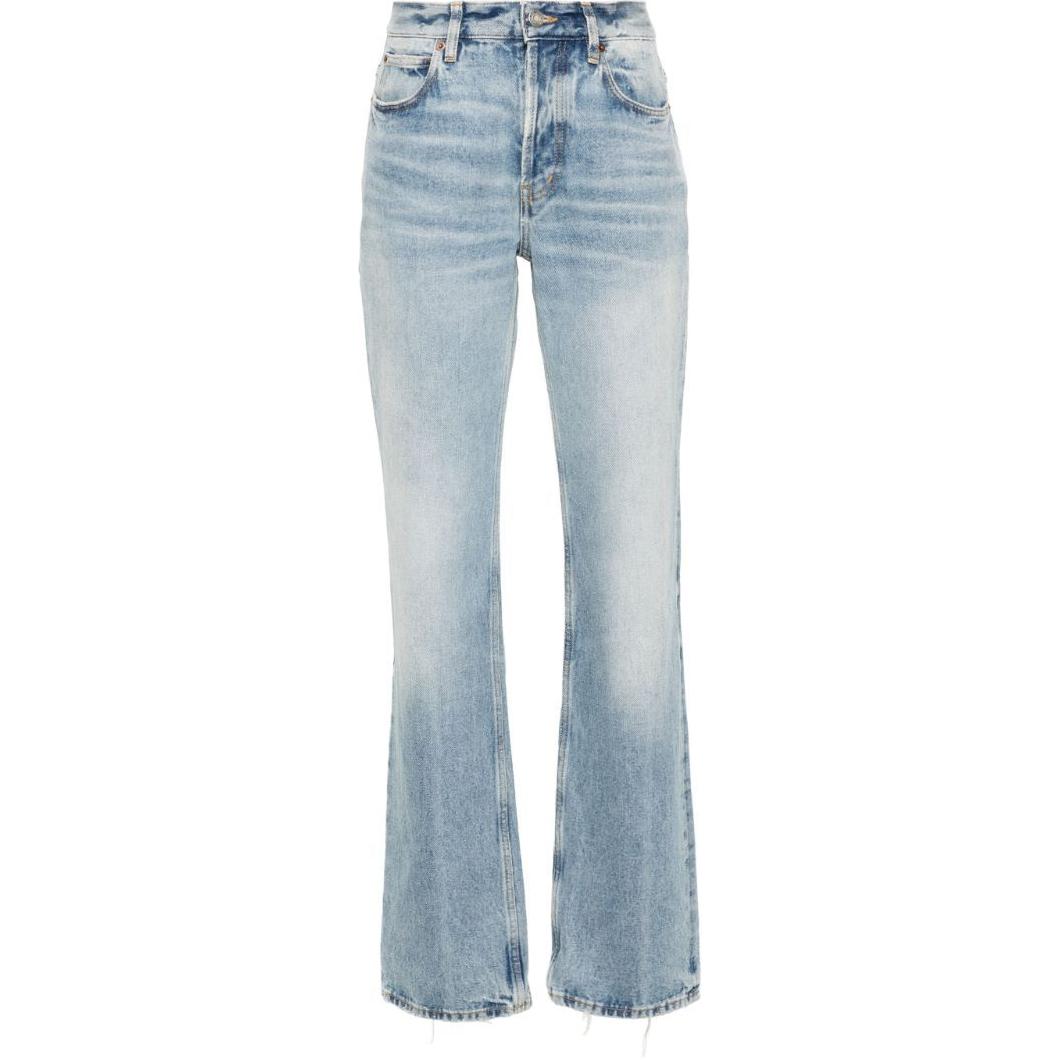 Saint Laurent low-rise straight-leg jeans