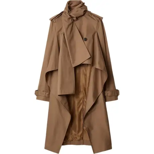 Burberry Trench SS25 Trench Coat Women's Khaki