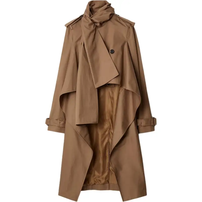 Burberry Trench SS25 Trench Coat Women's Khaki