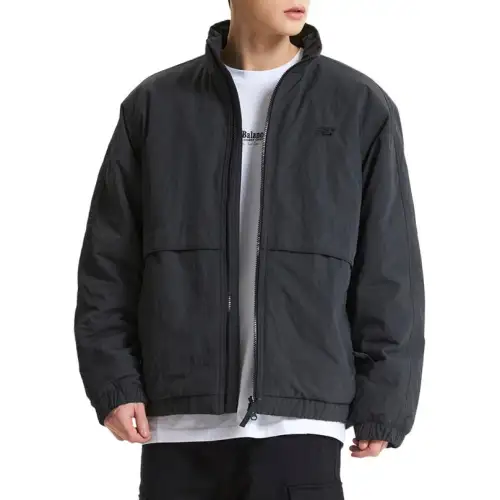 New Balance Puffer Jacket Unisex Charcoal