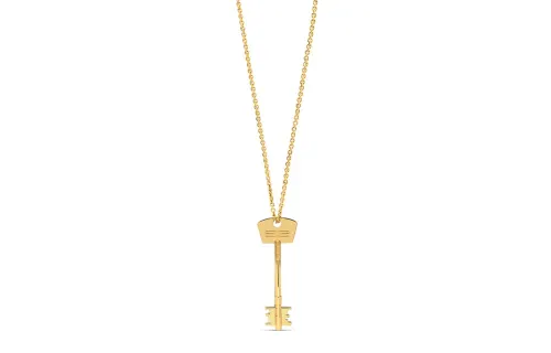 Balenciaga Brass Necklaces Unisex