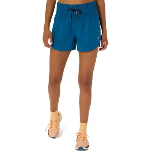 ASICS NAGINO 4IN RUN Running Shorts Women's Light Blue