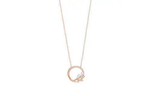 TIFFANY & CO. Victoria ™ Necklaces Women's Rose Gold