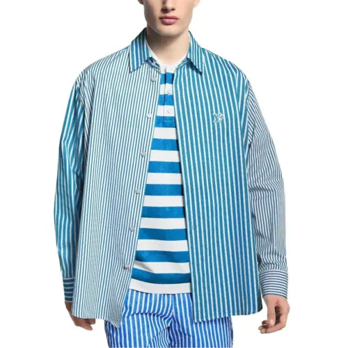 LOUIS VUITTON SS25 Shirt Men's Blue