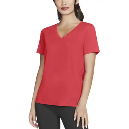 Skechers GO DRI Serene T Shirt Women's Red