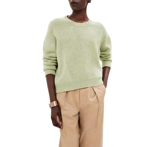 HERMES Cashmere Sweater Women's Green