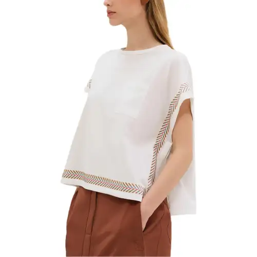 HERMES SS25 Regular T Shirt Women's White