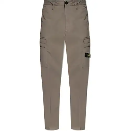 STONE ISLAND Logo Patch Cargo Pants
