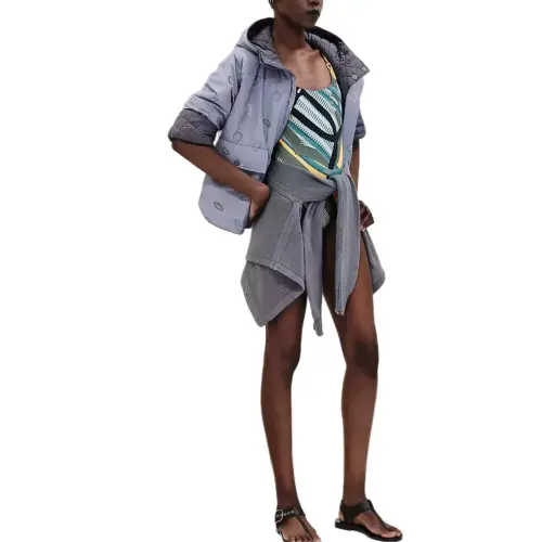 HERMES Jackets & Coats Women's Blue