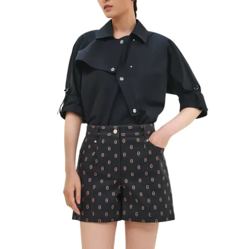 HERMES Casual Shorts Women's Blue