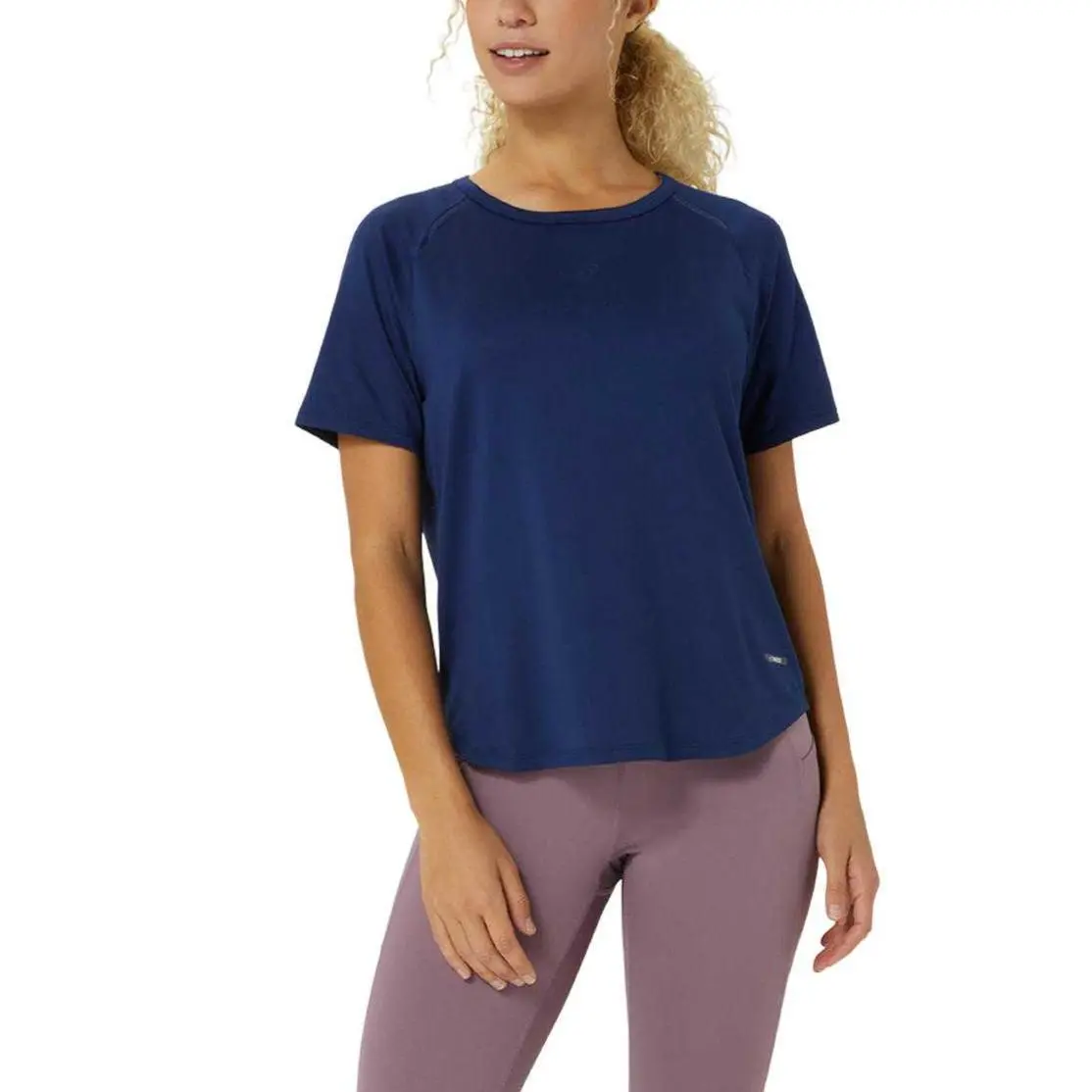 Asics Raglan Sleeve T Shirt Women's Dark Blue