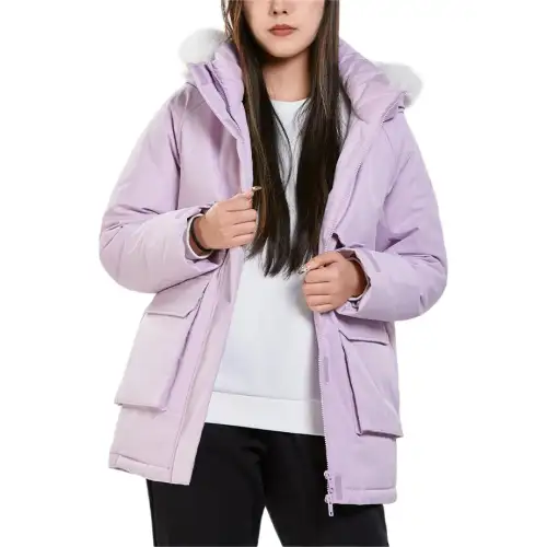 Li Ning Sports Trendy Collection Down Jacket Women's Dusk Purple