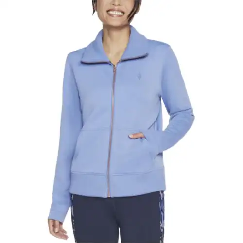 Skechers Hoodless Jacket Jackets & Coats Women's Periwinkle