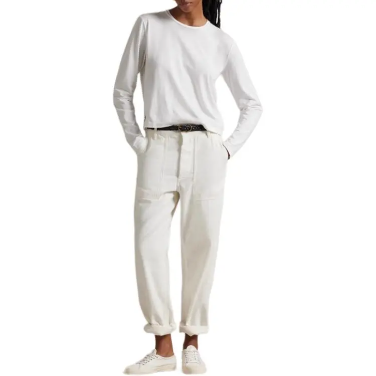 Polo Ralph Lauren SS25 Casual Pants Women's White