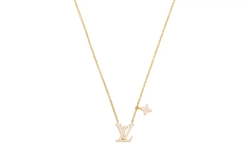 LOUIS VUITTON Lv Iconic Enamel Necklace