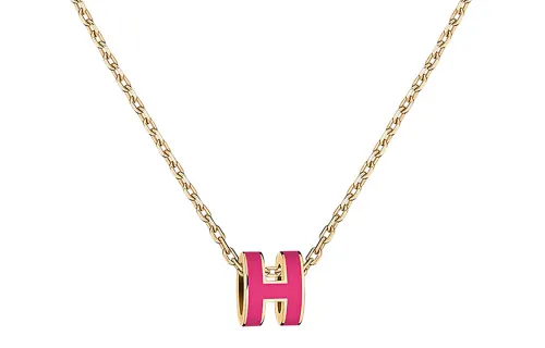 HERMES POP H Metal Necklaces Women's