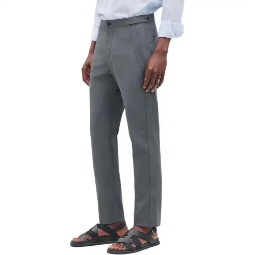 HERMES SS25 Casual Pants Men's Storm Gray