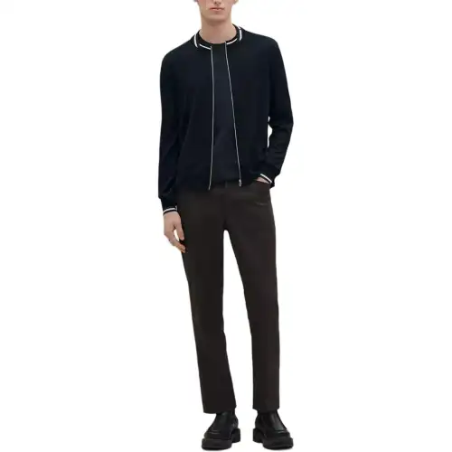 HERMES Jackets & Coats Men's Marine Blue