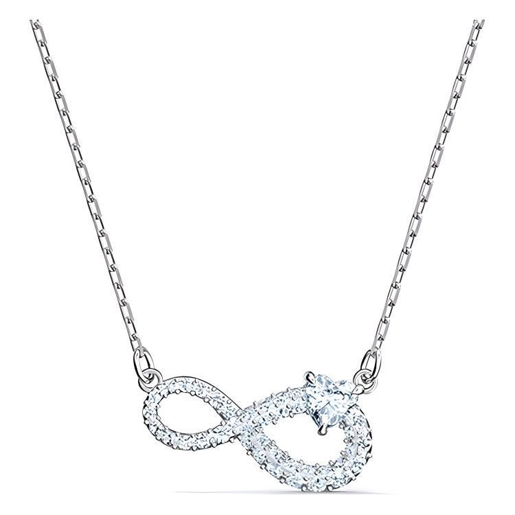 Swarovski Swarovski Hyperbola Series SWA INFINITY Eternal Love Imitation Crystal Necklace Women's