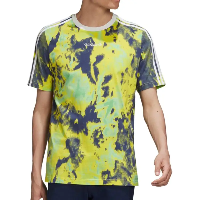 Adidas Originals T Shirt Men's Yellow Green