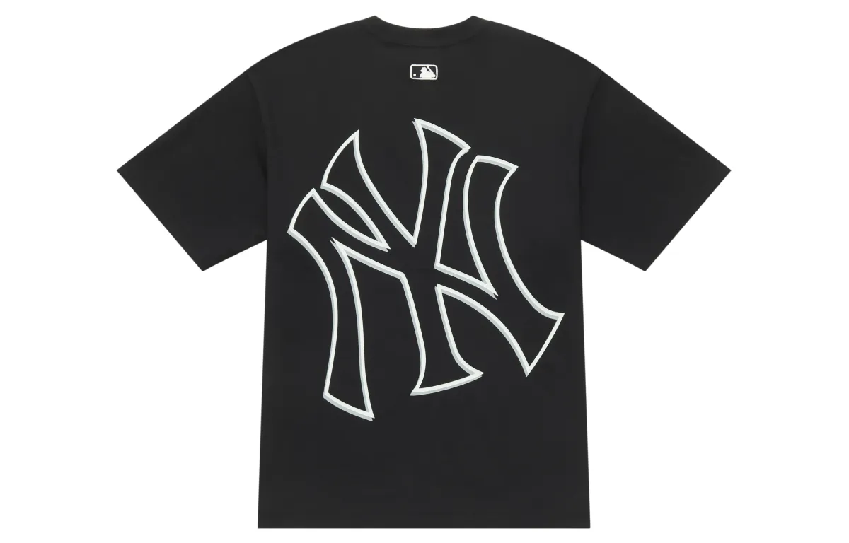 MLB New York Yankees Basic Collection SS25 T Shirt Unisex Black