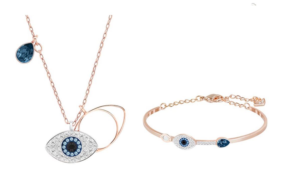 Женский набор Swarovski Symbolica (серебряный)