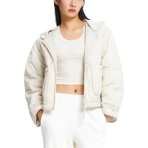 New Balance Puffer Jacket Women's Beige