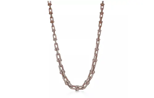 TIFFANY & CO. HardWear Necklaces Women's Rose Gold