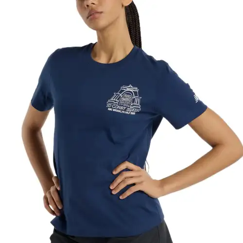 New Balance RBC Brooklyn Half T Shirt Women's Blue