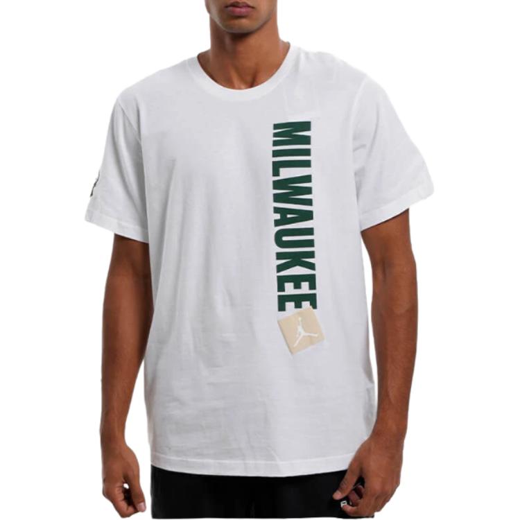 Jordan Nba Milwaukee Bucks T shirt