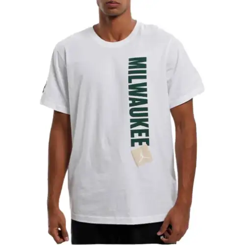 Jordan Nba Milwaukee Bucks T shirt