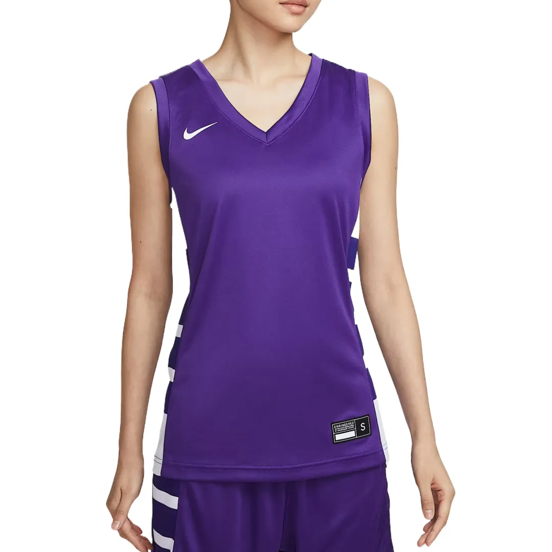 Nike Dri Fit Basketball Jersey Women's Team Purple