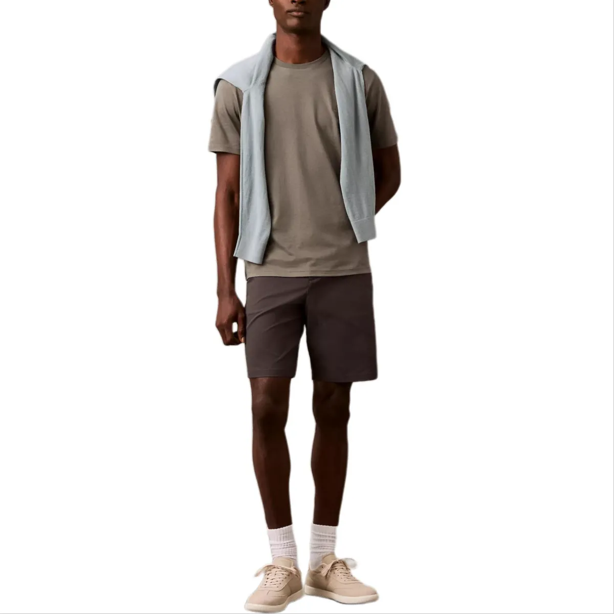 CALVIN KLEIN Casual Shorts Men's Asphalt