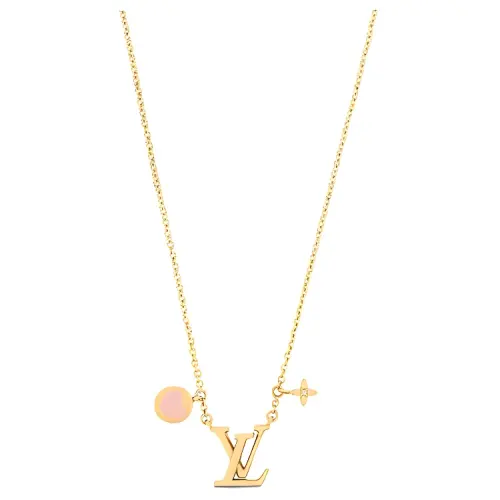 LOUIS VUITTON Metal Necklaces Women's Gold
